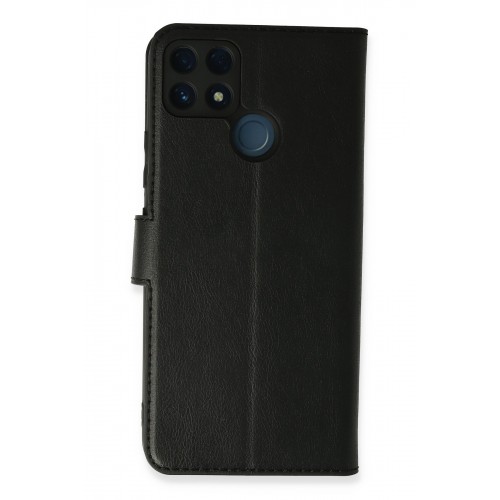Newface Realme C25 Kılıf Trend S Plus Kapaklı Kılıf - Siyah Newface Realme C25 Kılıf Trend S Plus Kapaklı Kılıf - Siyah
