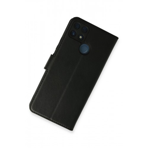 Newface Realme C25 Kılıf Trend S Plus Kapaklı Kılıf - Siyah Newface Realme C25 Kılıf Trend S Plus Kapaklı Kılıf - Siyah