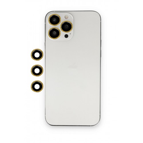 Newface iPhone 12 Pro Max Shine Kamera Lens - Gold