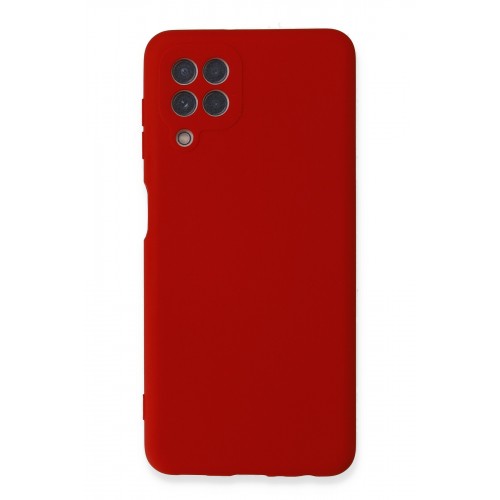 Newface Samsung Galaxy M32 Kılıf Nano içi Kadife Silikon - Kırmızı Newface Samsung Galaxy M32 Kılıf Nano içi Kadife Silikon - Kırmızı