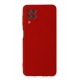 Newface Samsung Galaxy M32 Kılıf Nano içi Kadife Silikon - Kırmızı Newface Samsung Galaxy M32 Kılıf Nano içi Kadife Silikon - Kırmızı