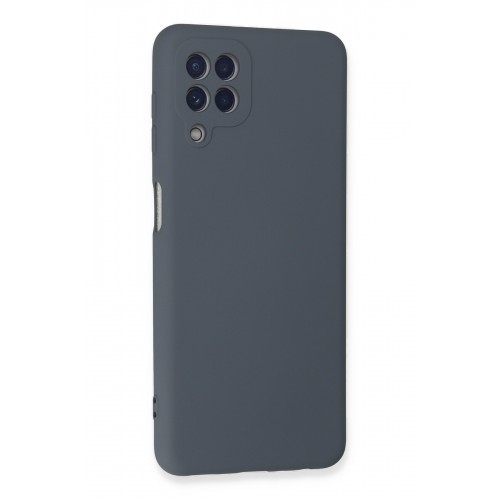 Newface Samsung Galaxy M32 Kılıf Nano içi Kadife Silikon - Gri Newface Samsung Galaxy M32 Kılıf Nano içi Kadife Silikon - Gri