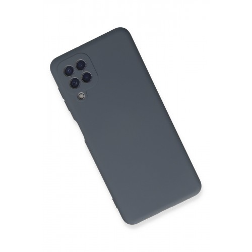 Newface Samsung Galaxy M32 Kılıf Nano içi Kadife Silikon - Gri Newface Samsung Galaxy M32 Kılıf Nano içi Kadife Silikon - Gri