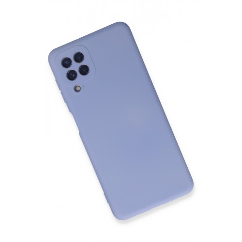 Newface Samsung Galaxy M32 Kılıf Nano içi Kadife Silikon - Lila Newface Samsung Galaxy M32 Kılıf Nano içi Kadife Silikon - Lila