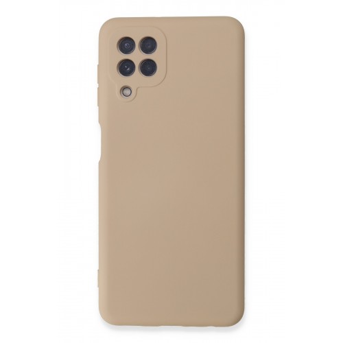 Newface Samsung Galaxy M32 Kılıf Nano içi Kadife Silikon - Pudra Newface Samsung Galaxy M32 Kılıf Nano içi Kadife Silikon - Pudra