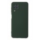 Newface Samsung Galaxy M32 Kılıf Nano içi Kadife Silikon - Koyu Yeşil Newface Samsung Galaxy M32 Kılıf Nano içi Kadife Silikon - Koyu Yeşil