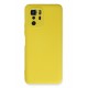 Newface Xiaomi Poco X3 GT Kılıf Nano içi Kadife Silikon - Sarı Newface Xiaomi Poco X3 GT Kılıf Nano içi Kadife Silikon - Sarı
