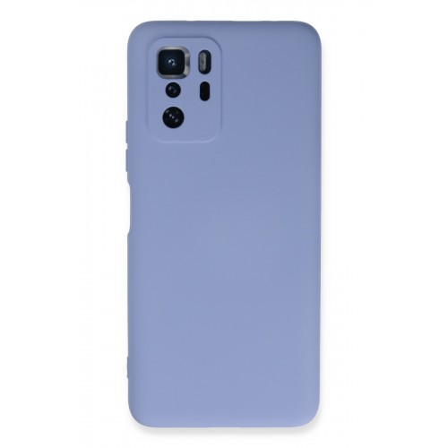 Newface Xiaomi Poco X3 GT Kılıf Nano içi Kadife Silikon - Lila Newface Xiaomi Poco X3 GT Kılıf Nano içi Kadife Silikon - Lila