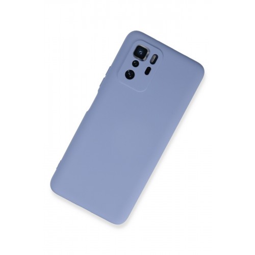 Newface Xiaomi Poco X3 GT Kılıf Nano içi Kadife Silikon - Lila Newface Xiaomi Poco X3 GT Kılıf Nano içi Kadife Silikon - Lila