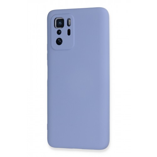 Newface Xiaomi Poco X3 GT Kılıf Nano içi Kadife Silikon - Lila Newface Xiaomi Poco X3 GT Kılıf Nano içi Kadife Silikon - Lila