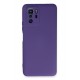 Newface Xiaomi Poco X3 GT Kılıf Nano içi Kadife Silikon - Mor Newface Xiaomi Poco X3 GT Kılıf Nano içi Kadife Silikon - Mor