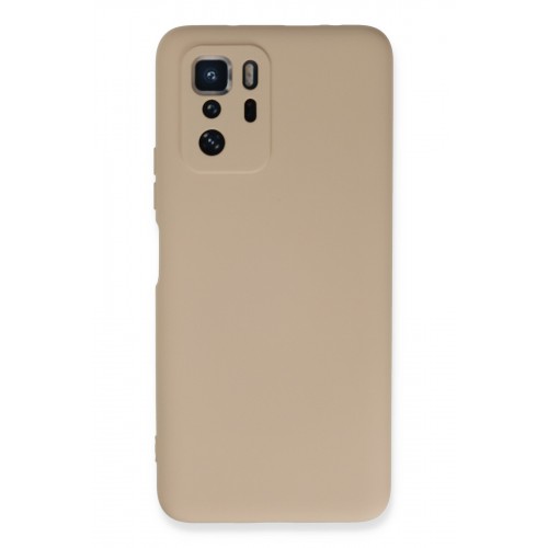 Newface Xiaomi Poco X3 GT Kılıf Nano içi Kadife Silikon - Pudra Newface Xiaomi Poco X3 GT Kılıf Nano içi Kadife Silikon - Pudra