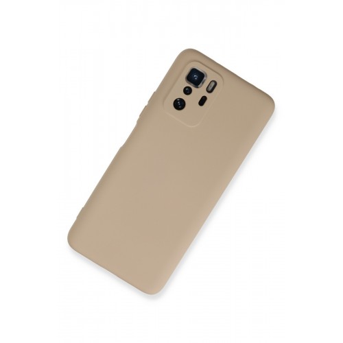 Newface Xiaomi Poco X3 GT Kılıf Nano içi Kadife Silikon - Pudra Newface Xiaomi Poco X3 GT Kılıf Nano içi Kadife Silikon - Pudra