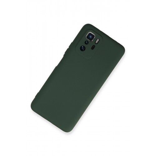 Newface Xiaomi Poco X3 GT Kılıf Nano içi Kadife Silikon - Koyu Yeşil Newface Xiaomi Poco X3 GT Kılıf Nano içi Kadife Silikon - Koyu Yeşil