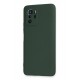 Newface Xiaomi Poco X3 GT Kılıf Nano içi Kadife Silikon - Koyu Yeşil Newface Xiaomi Poco X3 GT Kılıf Nano içi Kadife Silikon - Koyu Yeşil