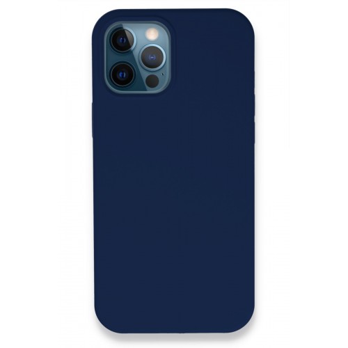 Newface iPhone 12 Pro Kılıf Lansman Legant Silikon - Lacivert Newface iPhone 12 Pro Kılıf Lansman Legant Silikon - Lacivert