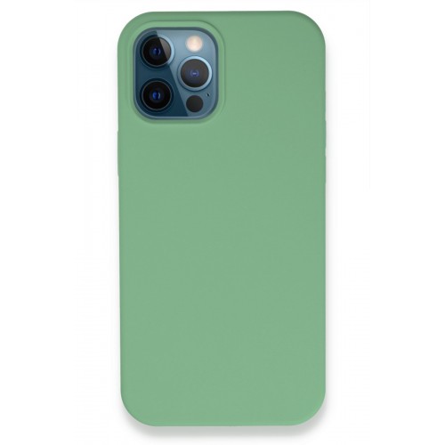 Newface iPhone 12 Pro Kılıf Lansman Legant Silikon - Yeşil Newface iPhone 12 Pro Kılıf Lansman Legant Silikon - Yeşil