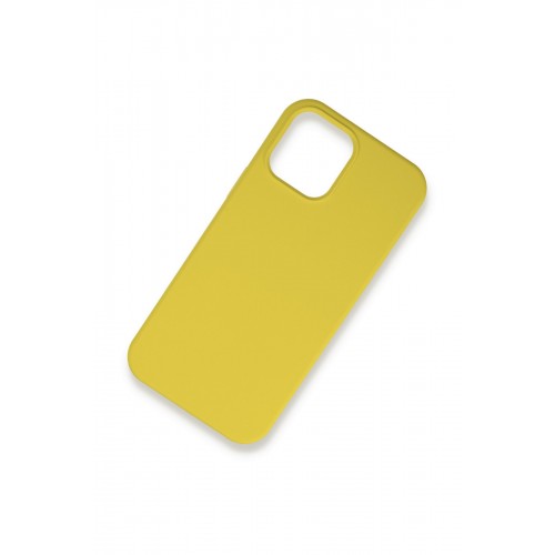 Newface iPhone 12 Pro Kılıf Lansman Legant Silikon - Sarı Newface iPhone 12 Pro Kılıf Lansman Legant Silikon - Sarı