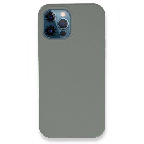 Newface iPhone 12 Pro Kılıf Lansman Legant Silikon - Gri Newface iPhone 12 Pro Kılıf Lansman Legant Silikon - Gri