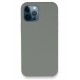 Newface iPhone 12 Pro Kılıf Lansman Legant Silikon - Gri Newface iPhone 12 Pro Kılıf Lansman Legant Silikon - Gri
