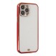 Newface iPhone 13 Pro Kılıf Liva Taşlı Silikon - Kırmızı Newface iPhone 13 Pro Kılıf Liva Taşlı Silikon - Kırmızı