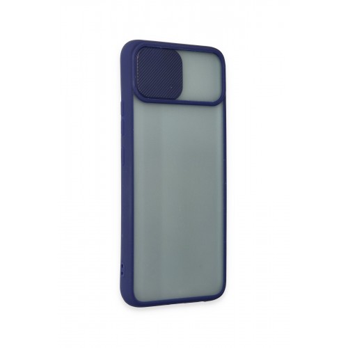Newface Realme C11 Kılıf Palm Buzlu Kamera Sürgülü Silikon - Lacivert Newface Realme C11 Kılıf Palm Buzlu Kamera Sürgülü Silikon - Lacivert