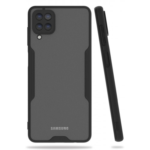 Newface Samsung Galaxy A22 Kılıf Platin Silikon - Siyah Newface Samsung Galaxy A22 Kılıf Platin Silikon - Siyah