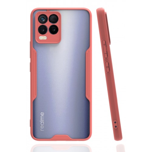 Newface Realme 8 Kılıf Platin Silikon - Pembe Newface Realme 8 Kılıf Platin Silikon - Pembe