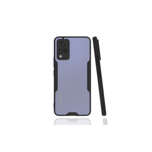 Newface Vivo V21 Kılıf Platin Silikon - Siyah Newface Vivo V21 Kılıf Platin Silikon - Siyah