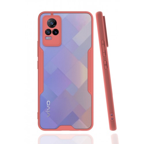 Newface Vivo V21e Kılıf Platin Silikon - Pembe Newface Vivo V21e Kılıf Platin Silikon - Pembe
