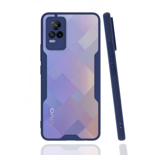 Newface Vivo V21e Kılıf Platin Silikon - Lacivert Newface Vivo V21e Kılıf Platin Silikon - Lacivert
