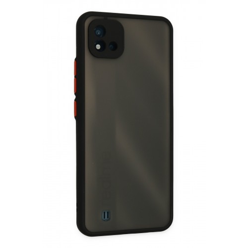Newface Realme C11 2021 Kılıf Montreal Silikon Kapak - Siyah Newface Realme C11 2021 Kılıf Montreal Silikon Kapak - Siyah