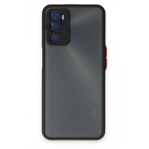 Newface Oppo A16 Kılıf Montreal Silikon Kapak - Siyah Newface Oppo A16 Kılıf Montreal Silikon Kapak - Siyah