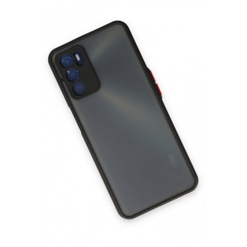Newface Oppo A16 Kılıf Montreal Silikon Kapak - Siyah Newface Oppo A16 Kılıf Montreal Silikon Kapak - Siyah