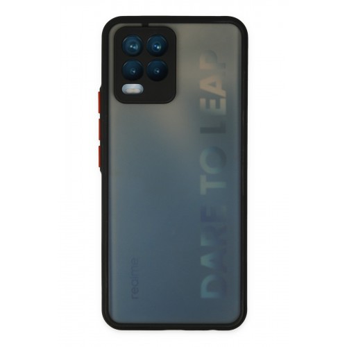 Newface Realme 8 Pro Kılıf Montreal Silikon Kapak - Siyah