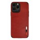 Newface iPhone 13 Pro Kılıf Loop Deri Silikon - Kırmızı Newface iPhone 13 Pro Kılıf Loop Deri Silikon - Kırmızı