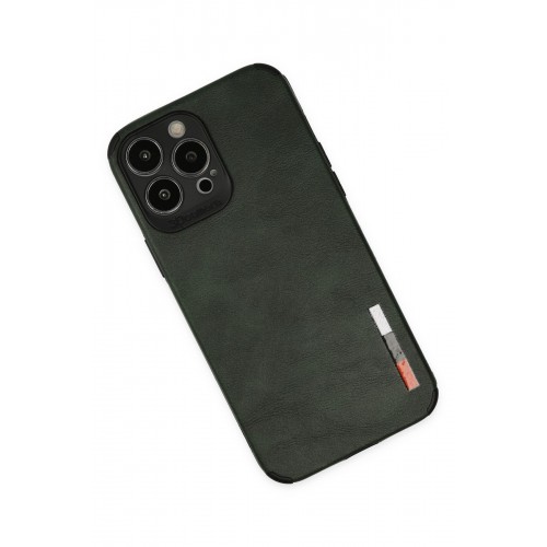 Newface iPhone 13 Pro Max Kılıf Loop Deri Silikon - Yeşil Newface iPhone 13 Pro Max Kılıf Loop Deri Silikon - Yeşil