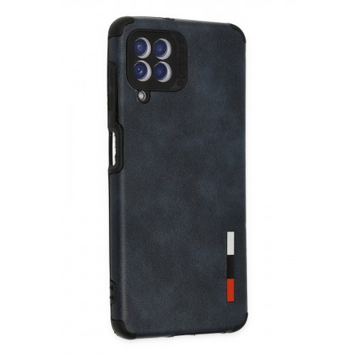Newface Samsung Galaxy M22 Kılıf Loop Deri Silikon - Lacivert Newface Samsung Galaxy M22 Kılıf Loop Deri Silikon - Lacivert