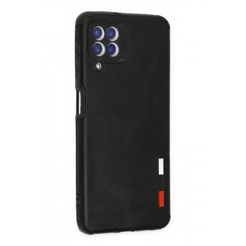 Newface Samsung Galaxy M32 Kılıf Loop Deri Silikon - Siyah Newface Samsung Galaxy M32 Kılıf Loop Deri Silikon - Siyah