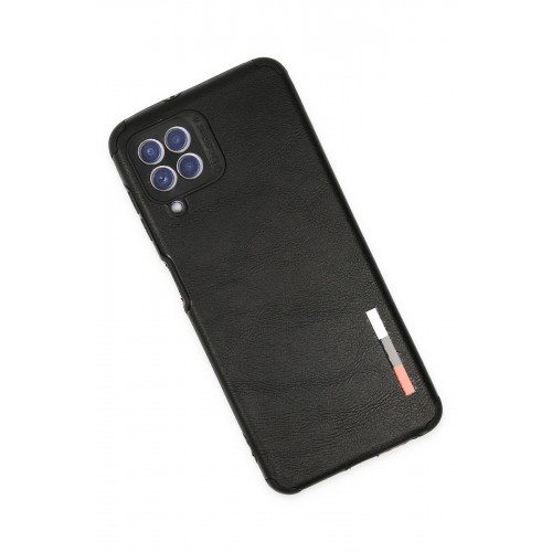 Newface Samsung Galaxy M32 Kılıf Loop Deri Silikon - Siyah Newface Samsung Galaxy M32 Kılıf Loop Deri Silikon - Siyah