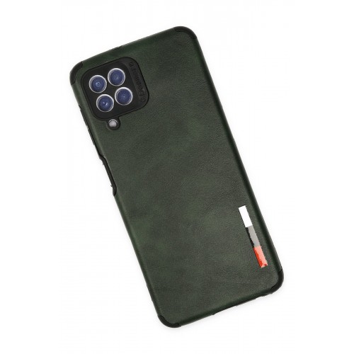 Newface Samsung Galaxy M32 Kılıf Loop Deri Silikon - Yeşil Newface Samsung Galaxy M32 Kılıf Loop Deri Silikon - Yeşil