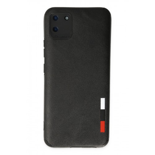 Newface Realme C11 Kılıf Loop Deri Silikon - Siyah Newface Realme C11 Kılıf Loop Deri Silikon - Siyah