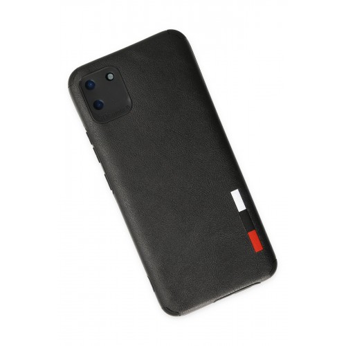 Newface Realme C11 Kılıf Loop Deri Silikon - Siyah Newface Realme C11 Kılıf Loop Deri Silikon - Siyah