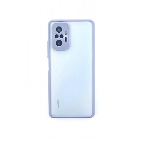 Newface Xiaomi Redmi Note 10 Pro Kılıf Montreal Silikon Kapak - Gri Newface Xiaomi Redmi Note 10 Pro Kılıf Montreal Silikon Kapak - Gri
