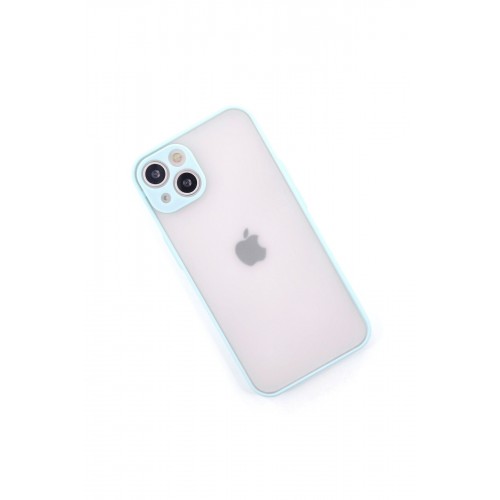 Newface iPhone 13 Mini Kılıf Montreal Silikon Kapak - Turkuaz Newface iPhone 13 Mini Kılıf Montreal Silikon Kapak - Turkuaz