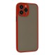 Newface iPhone 13 Pro Max Kılıf Montreal Silikon Kapak - Kırmızı Newface iPhone 13 Pro Max Kılıf Montreal Silikon Kapak - Kırmızı