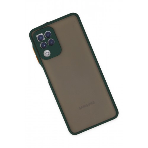 Newface Samsung Galaxy M32 Kılıf Montreal Silikon Kapak - Yeşil Newface Samsung Galaxy M32 Kılıf Montreal Silikon Kapak - Yeşil