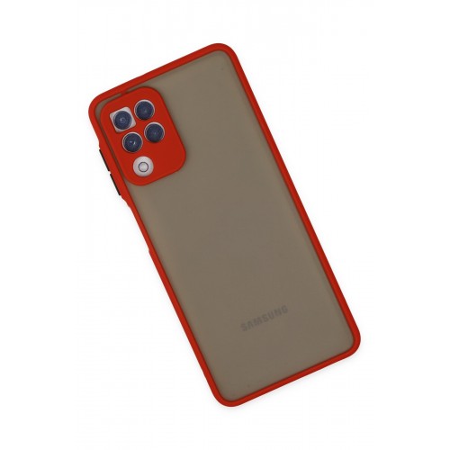 Newface Samsung Galaxy M32 Kılıf Montreal Silikon Kapak - Kırmızı Newface Samsung Galaxy M32 Kılıf Montreal Silikon Kapak - Kırmızı