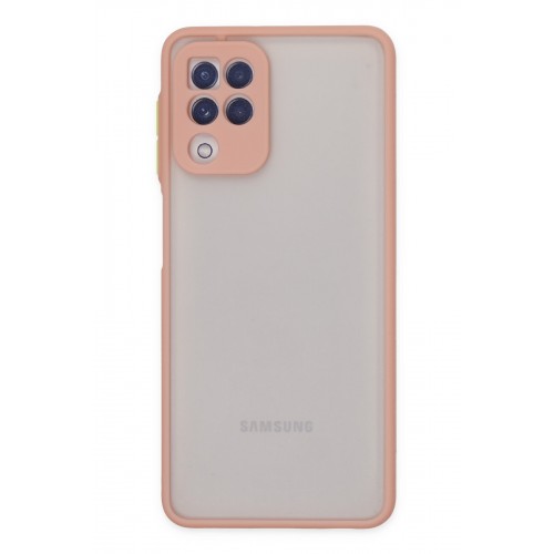 Newface Samsung Galaxy M32 Kılıf Montreal Silikon Kapak - Pembe