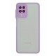 Newface Samsung Galaxy M32 Kılıf Montreal Silikon Kapak - Mor